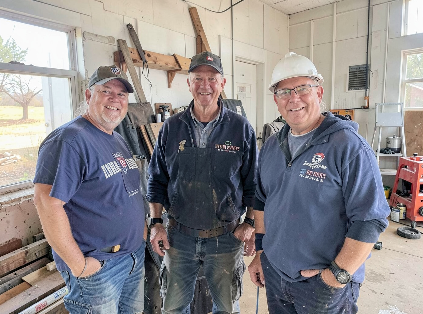 The Idaho Falls Roof & Leak Pros team at work in Idaho Falls