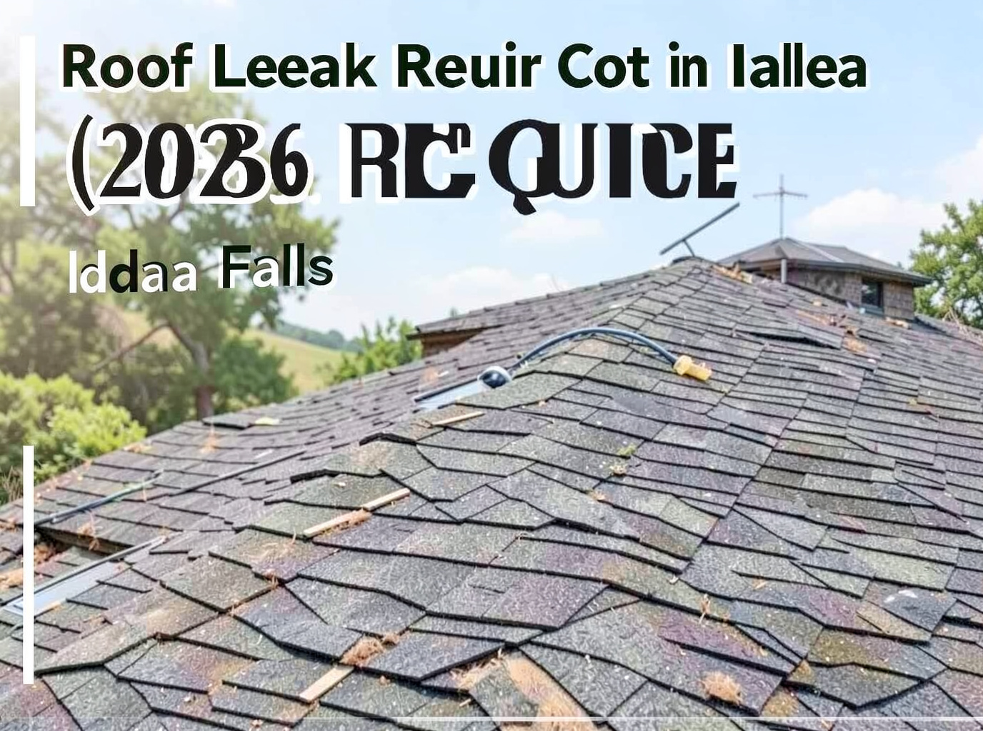 Roof Leak Repair Cost in Idaho Falls (2026 Price Guide)